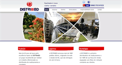 Desktop Screenshot of distrimed.com.br