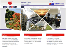 Tablet Screenshot of distrimed.com.br